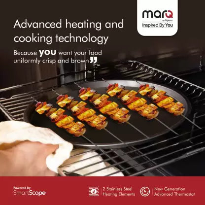 MarQ by Flipkart 11-Litre 11AOTMQBU Oven Toaster Grill (OTG) with Bake Tray  (Blue)(OPEN BOX) MarQ by Flipkart 11-Litre 11AOTMQBU Oven Toaster Grill (OTG) with Bake Tray  (Blue)(OPEN BOX)